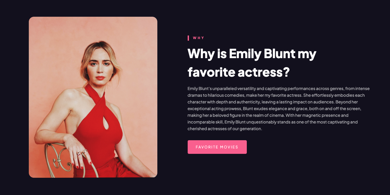 emily blunt project